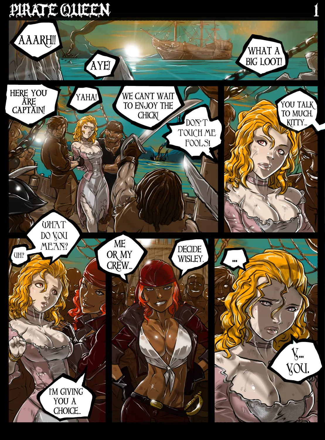 Pirate Queen  (Chapter 01) — page 1