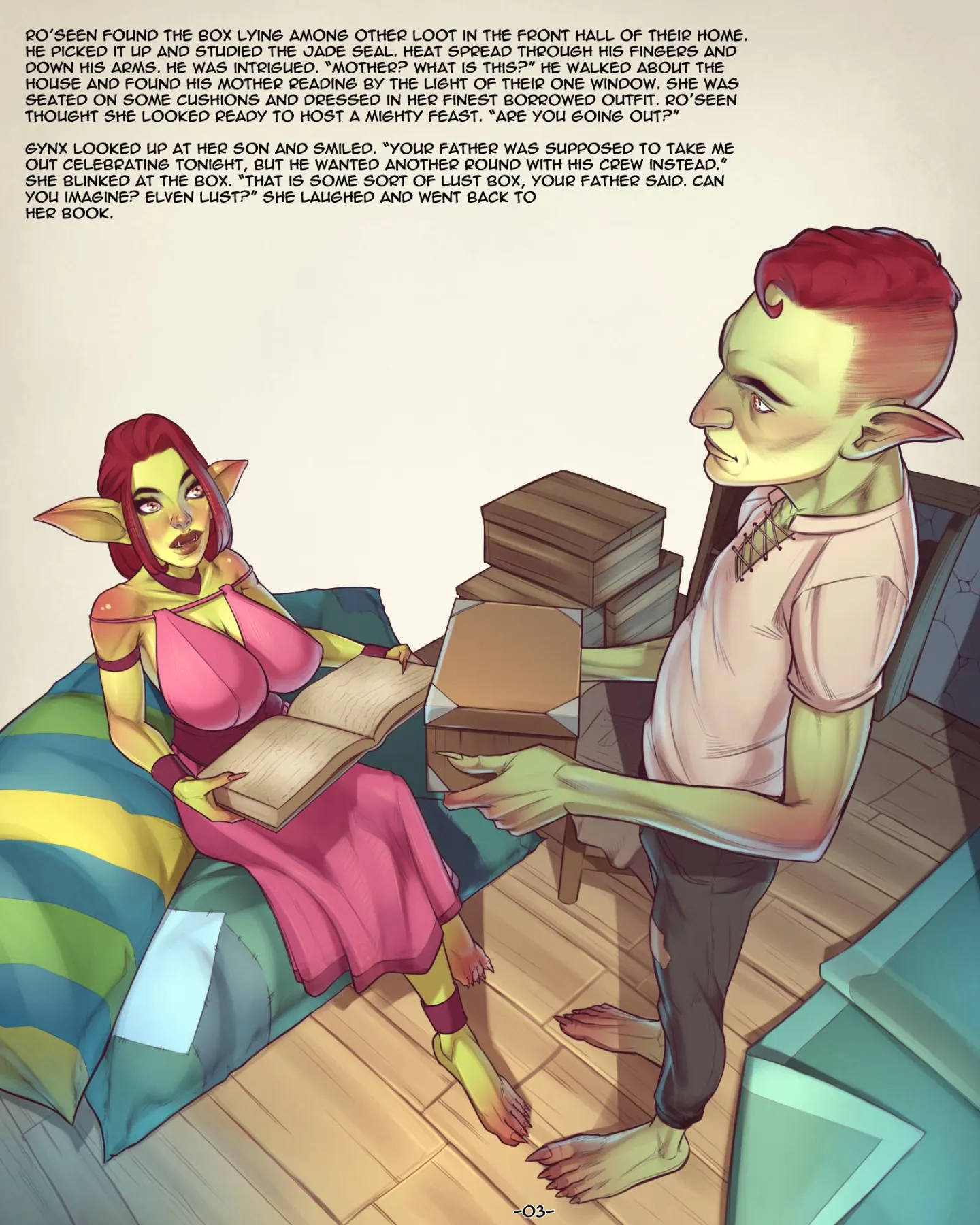 Behind The Jade Seal - The Heist  (Chapter 01) — page 5