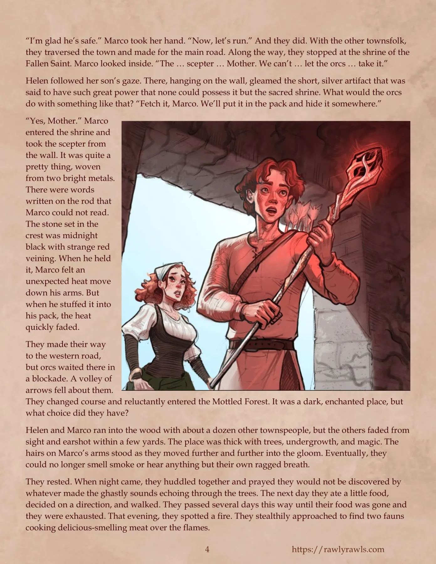 The Enchanted Scepter  (Chapter 01) — page 4
