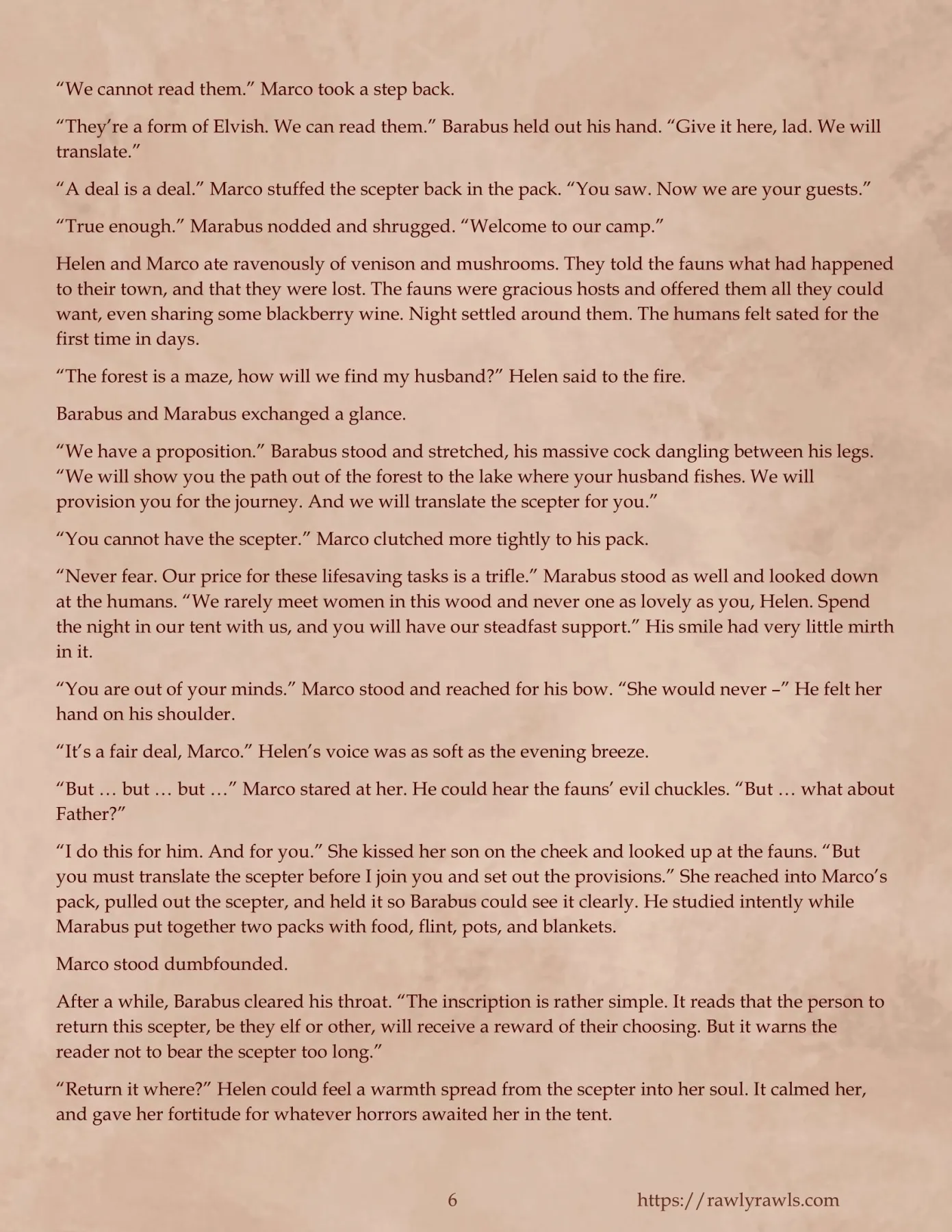 The Enchanted Scepter  (Chapter 01) — page 6