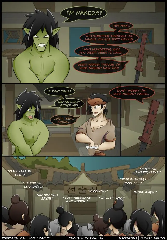 Kohta The Samurai  (Chapter 07 - Beginnings) — page 17