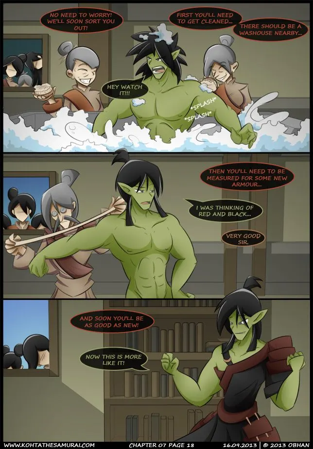 Kohta The Samurai  (Chapter 07 - Beginnings) — page 18