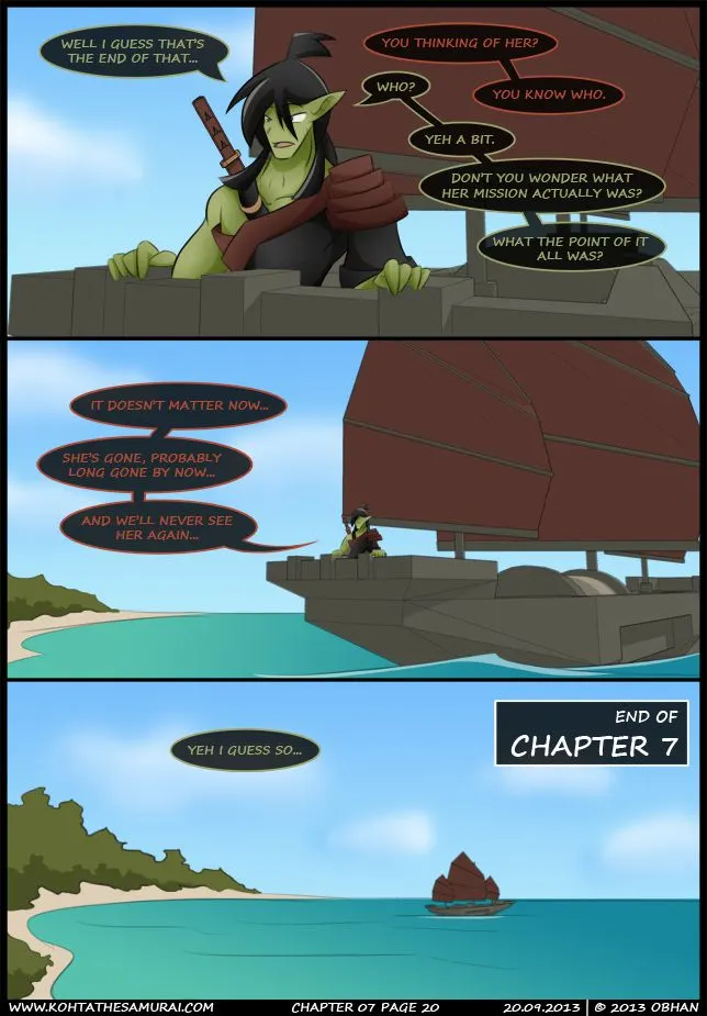 Kohta The Samurai  (Chapter 07 - Beginnings) — page 20