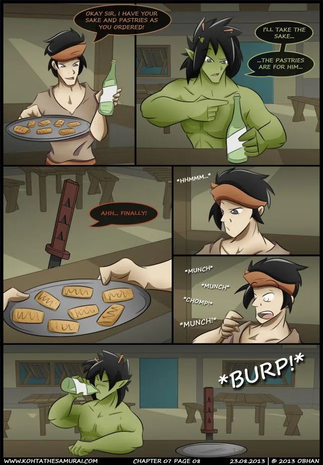 Kohta The Samurai  (Chapter 07 - Beginnings) — page 8