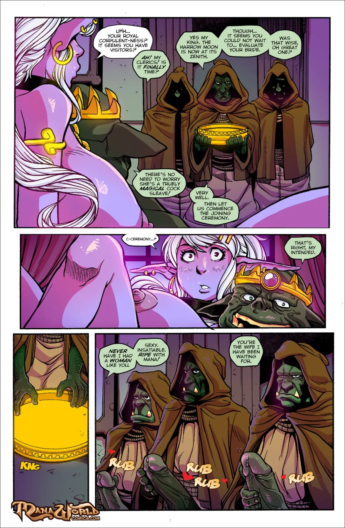 Main Comic Series  (Chapter 18 - In The Green) — page 8