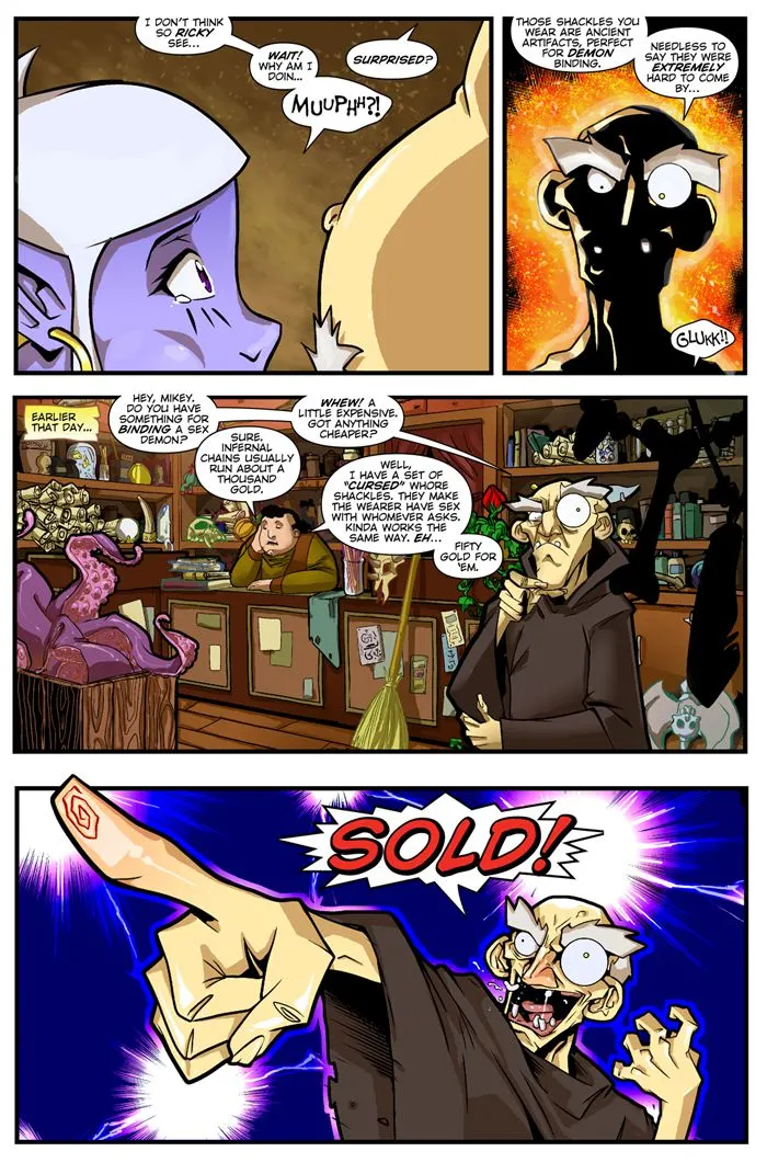 Main Comic Series  (Chapter 01 - Summoning) — page 6