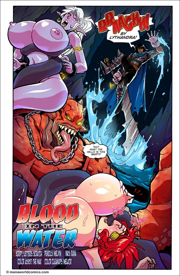 Main Comic Series  (Chapter 11 - Blood In The Water) — page 1