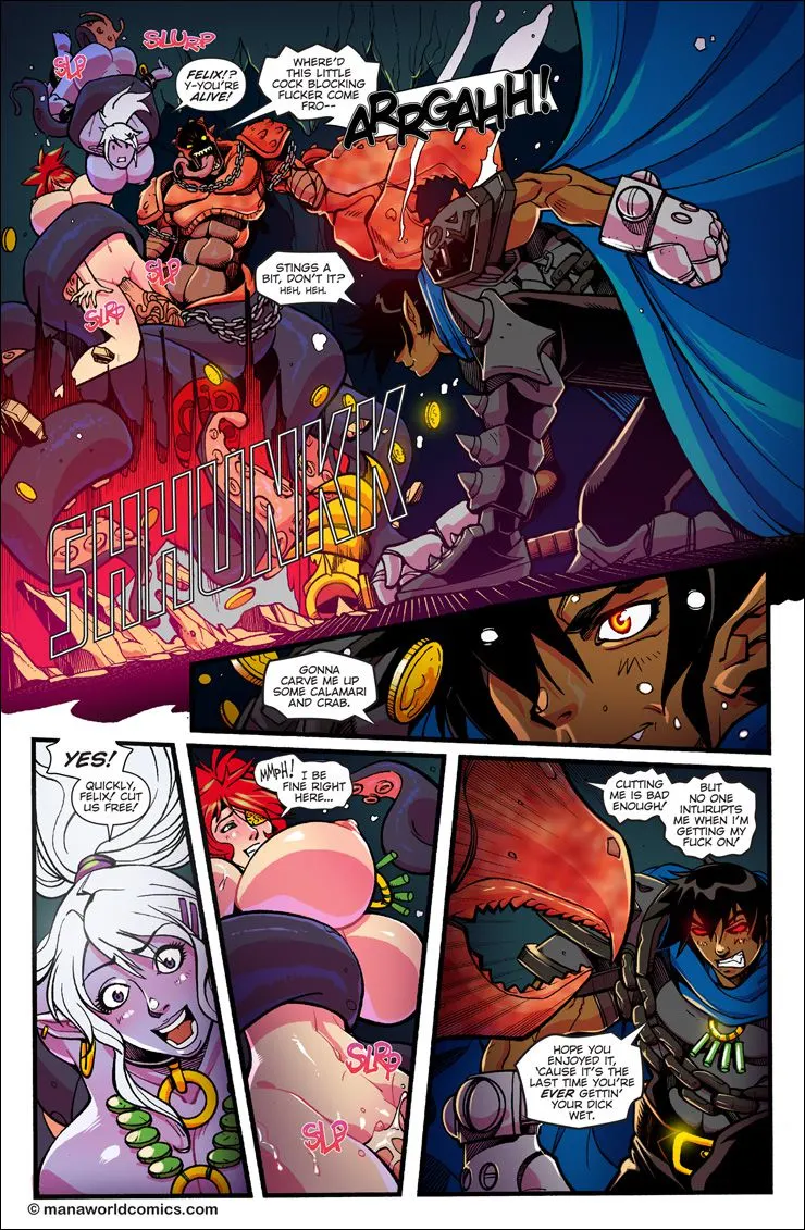 Main Comic Series  (Chapter 11 - Blood In The Water) — page 2
