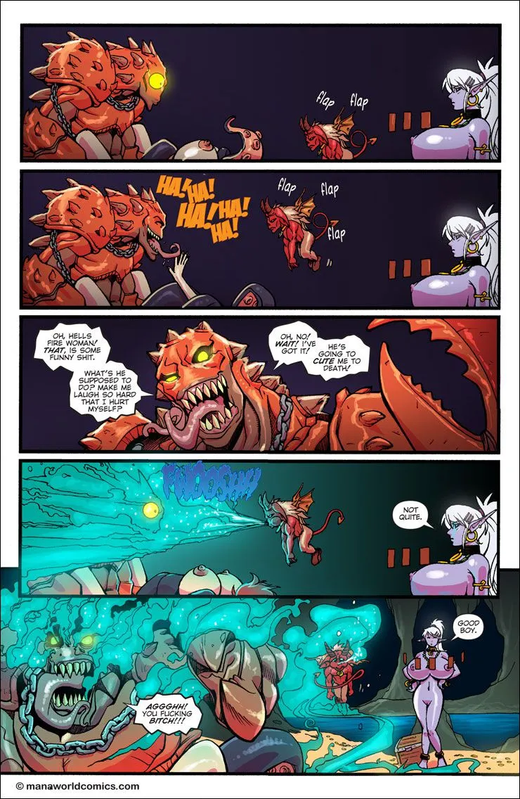 Main Comic Series  (Chapter 11 - Blood In The Water) — page 11