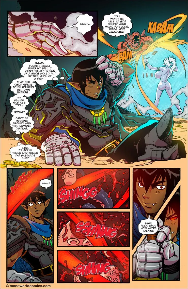 Main Comic Series  (Chapter 11 - Blood In The Water) — page 13