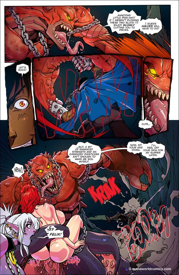 Main Comic Series  (Chapter 11 - Blood In The Water) — page 3