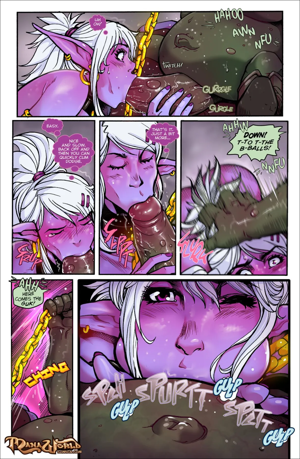 Main Comic Series  (Chapter 17 - Something... Green) — page 12