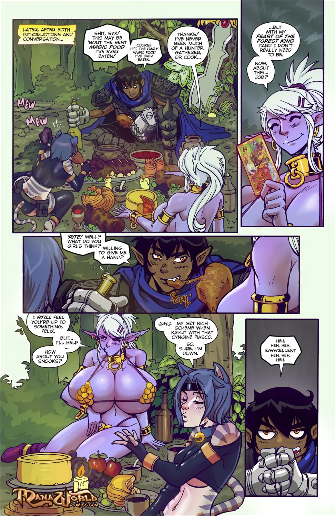 Main Comic Series  (Chapter 17 - Something... Green) — page 6
