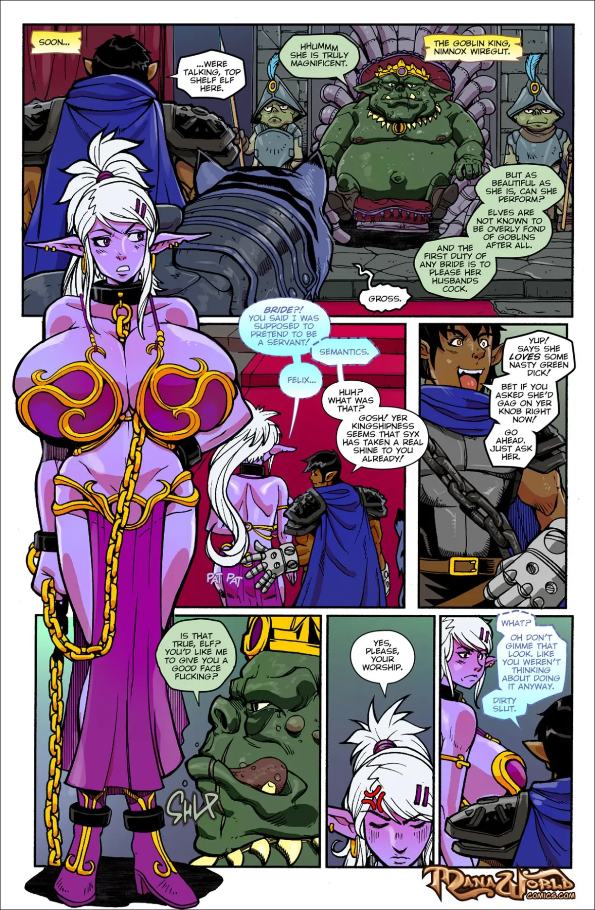 Main Comic Series  (Chapter 17 - Something... Green) — page 9