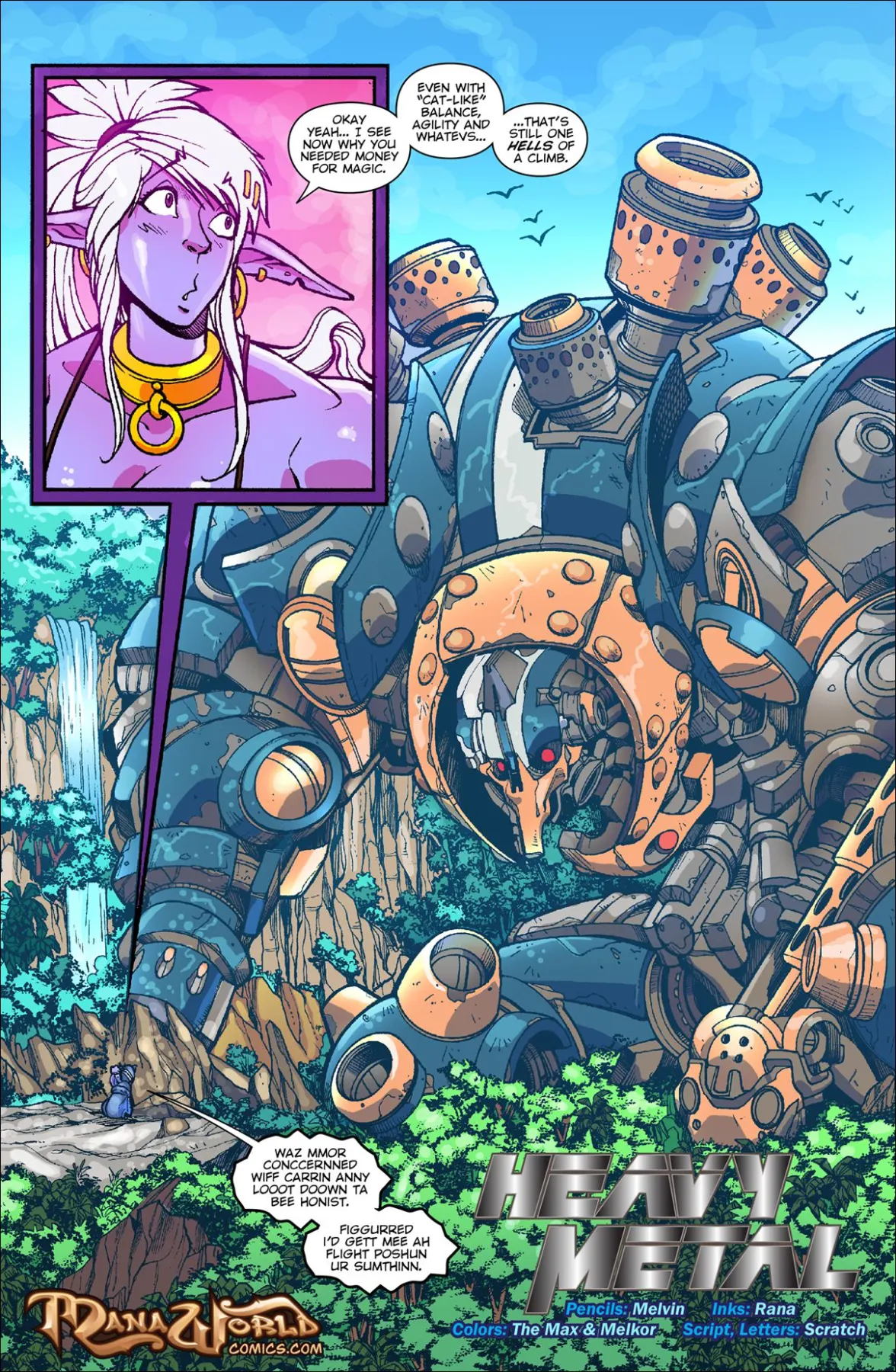 Main Comic Series  (Chapter 16 - Heavy Metal) — page 1