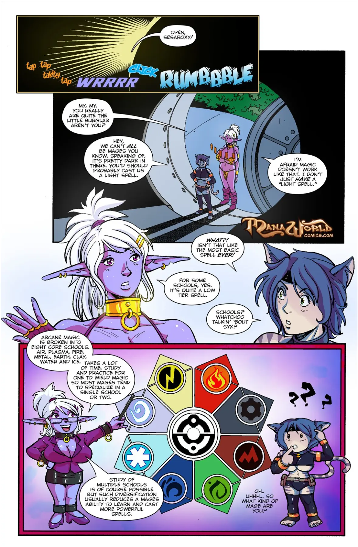 Main Comic Series  (Chapter 16 - Heavy Metal) — page 4