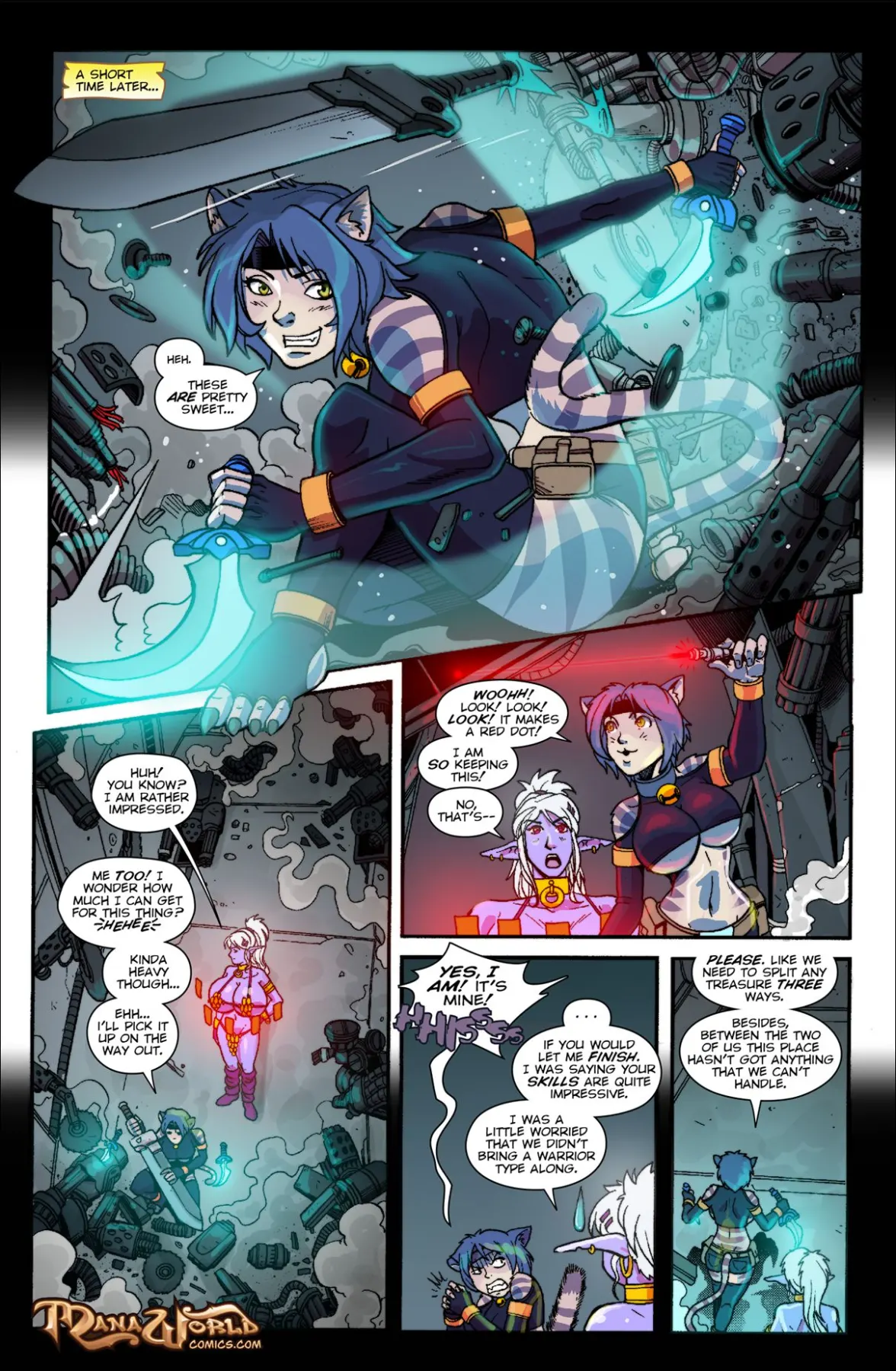 Main Comic Series  (Chapter 16 - Heavy Metal) — page 6