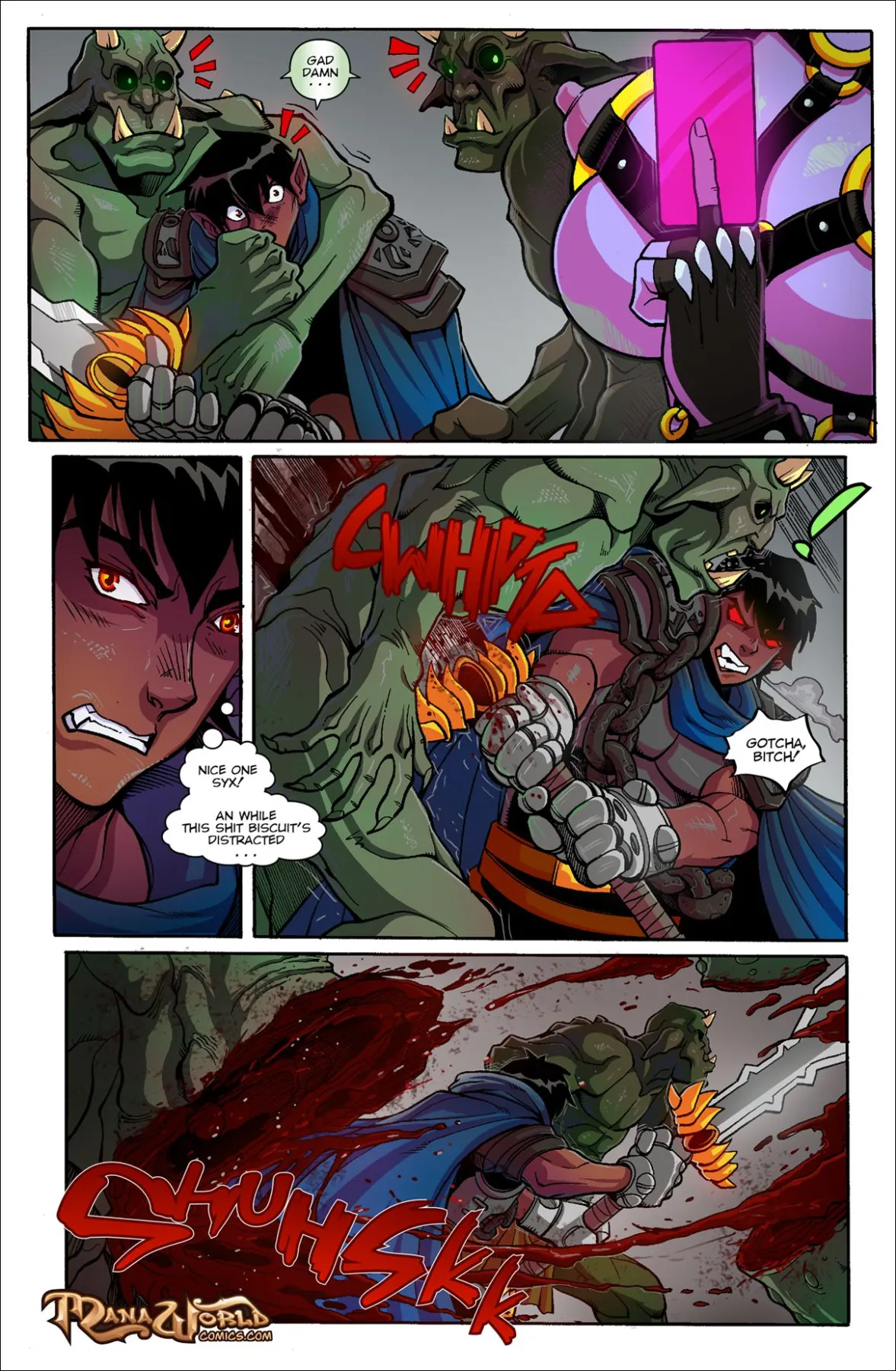 Main Comic Series  (Chapter 19 - Unholy Matrimony) — page 17