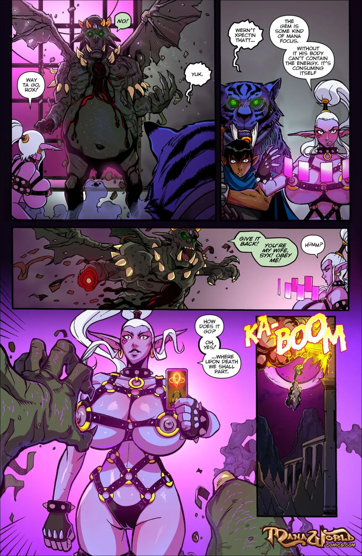Main Comic Series  (Chapter 19 - Unholy Matrimony) — page 21