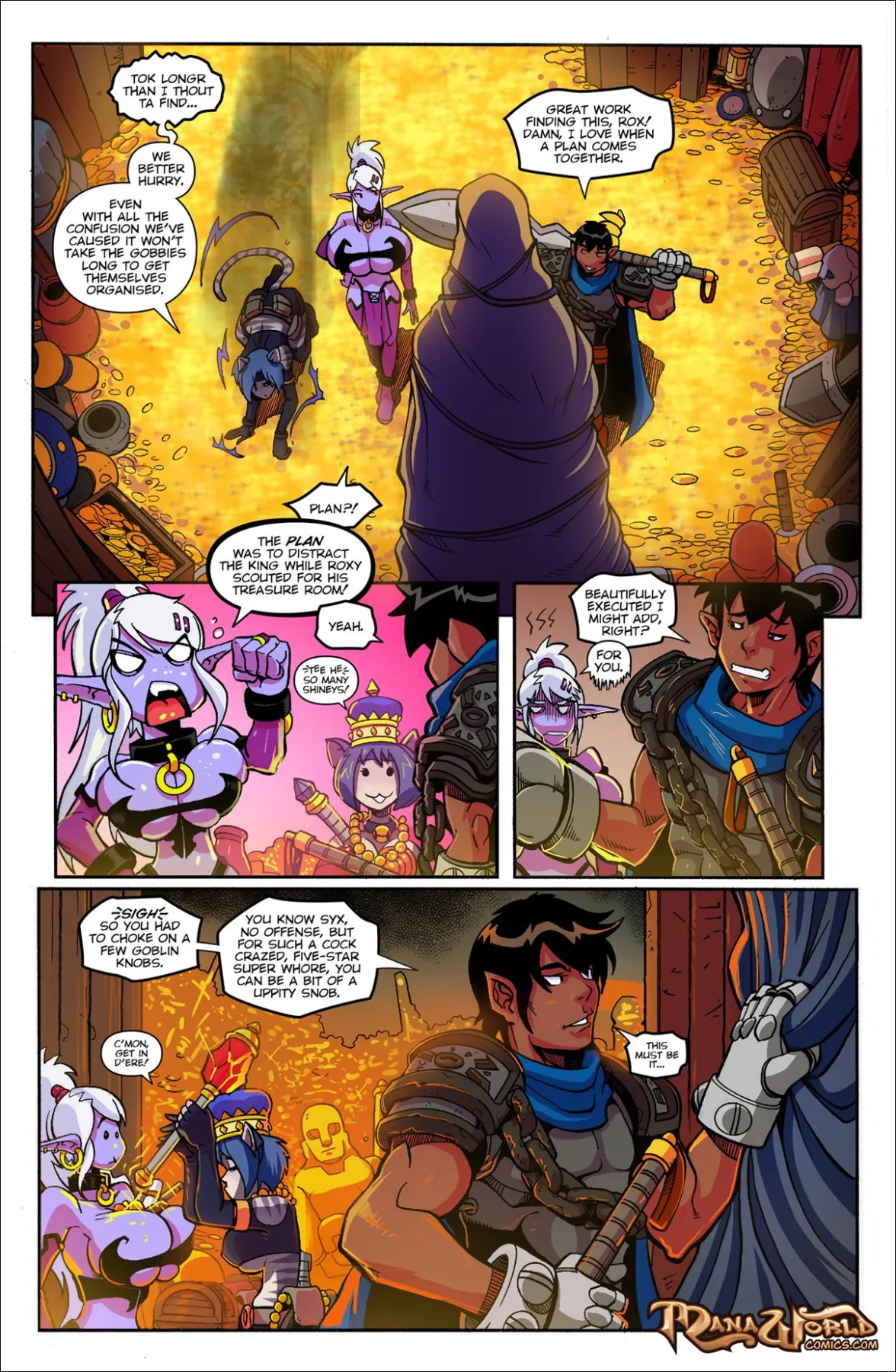 Main Comic Series  (Chapter 19 - Unholy Matrimony) — page 23