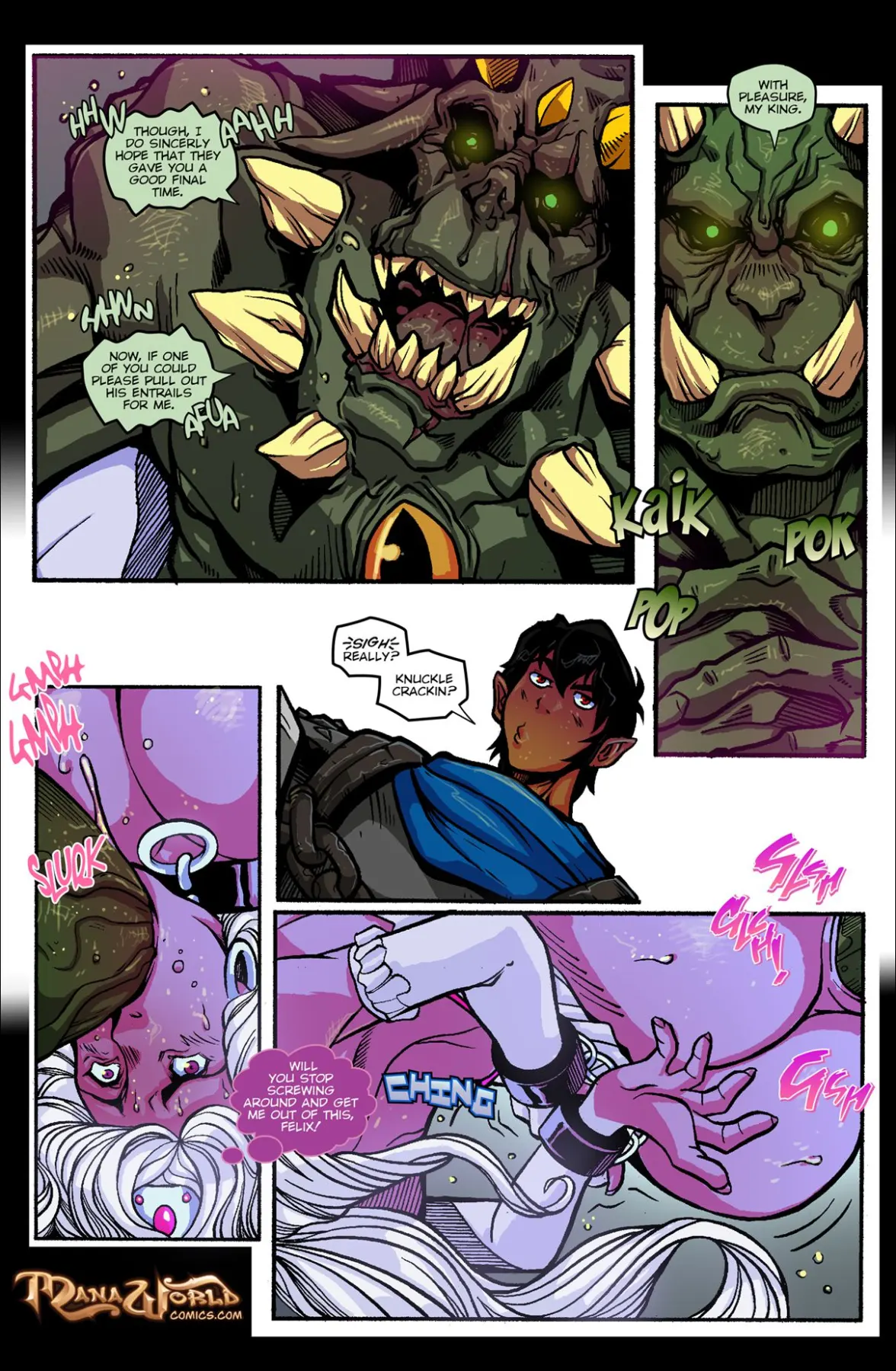 Main Comic Series  (Chapter 19 - Unholy Matrimony) — page 4