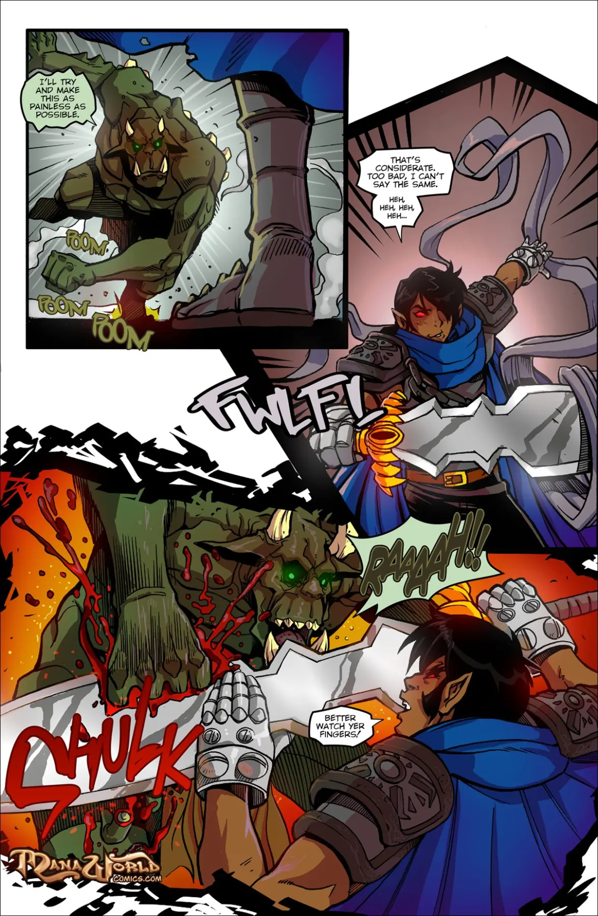 Main Comic Series  (Chapter 19 - Unholy Matrimony) — page 5