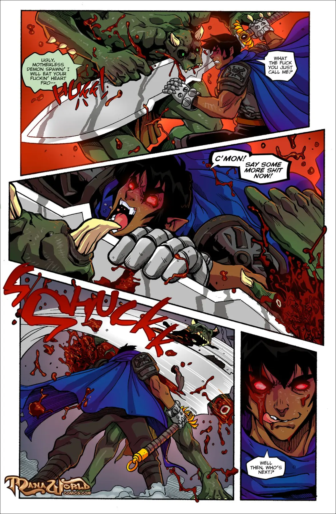 Main Comic Series  (Chapter 19 - Unholy Matrimony) — page 6