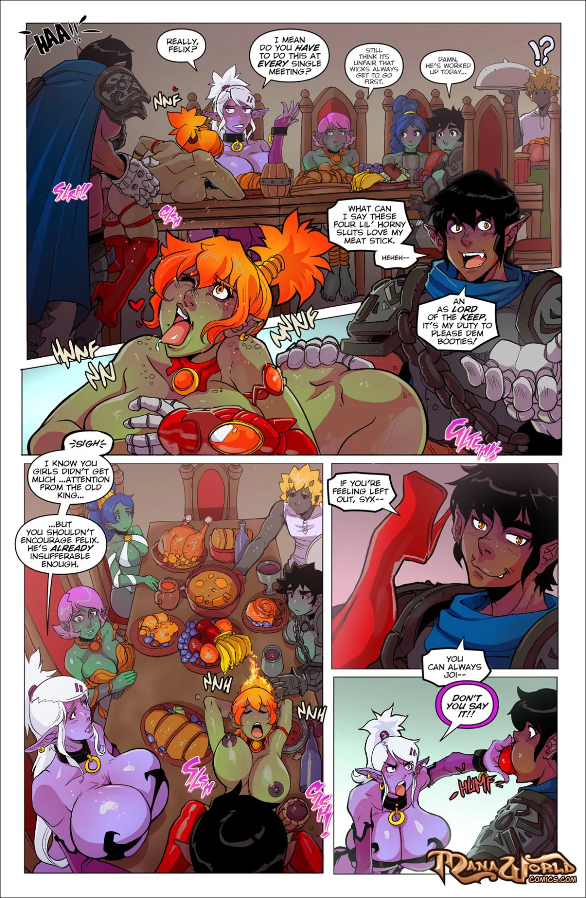 Main Comic Series  (Chapter 20 - Favors And Firsts) — page 3