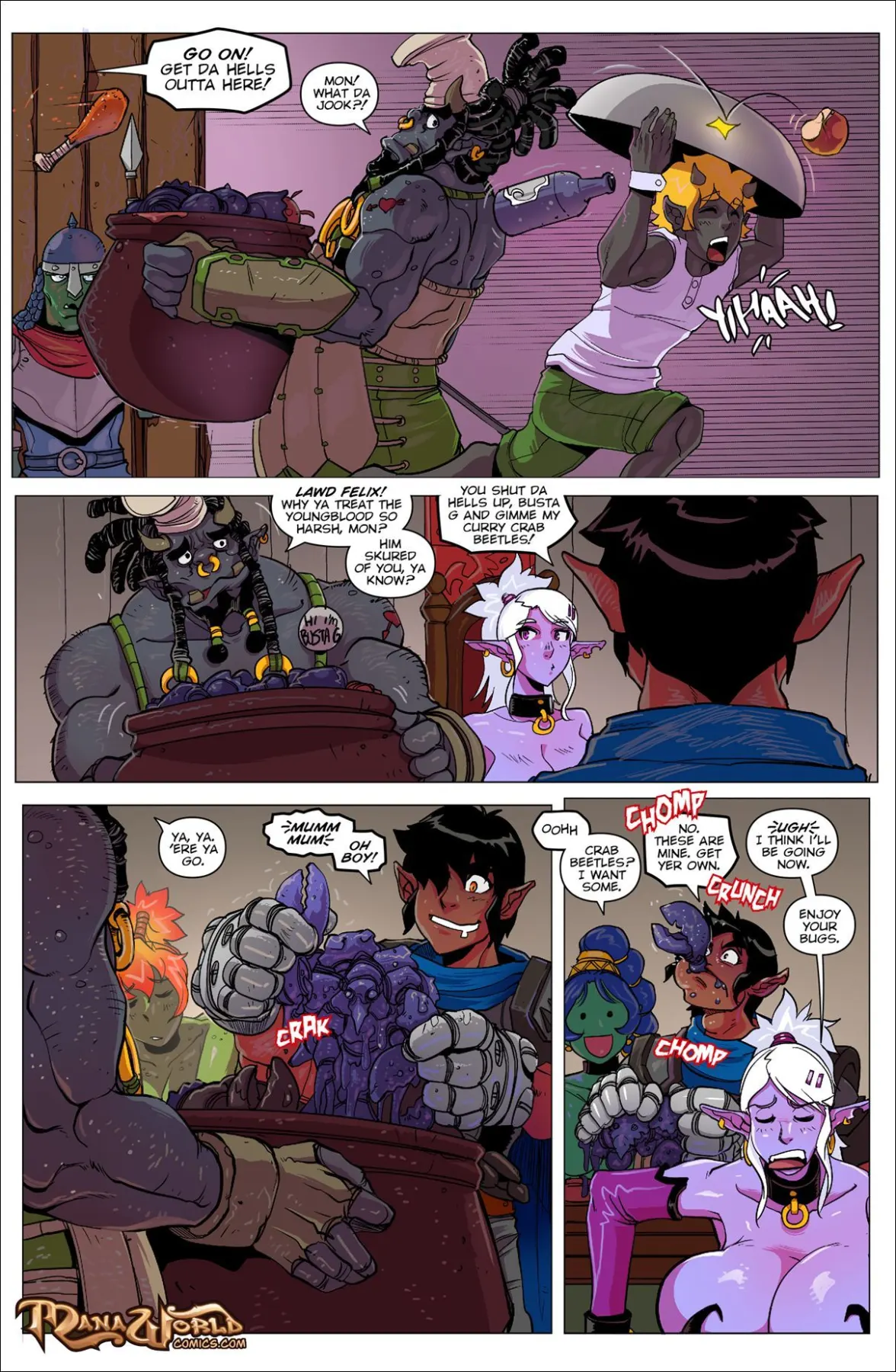 Main Comic Series  (Chapter 20 - Favors And Firsts) — page 6