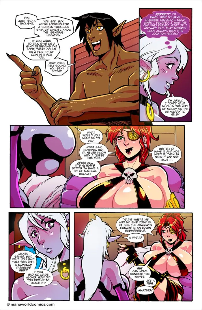 Main Comic Series  (Chapter 08 - Captain Red) — page 11