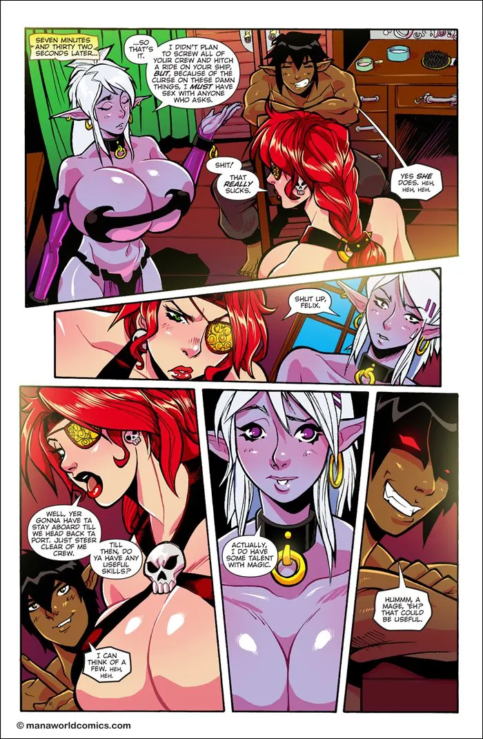 Main Comic Series  (Chapter 08 - Captain Red) — page 10