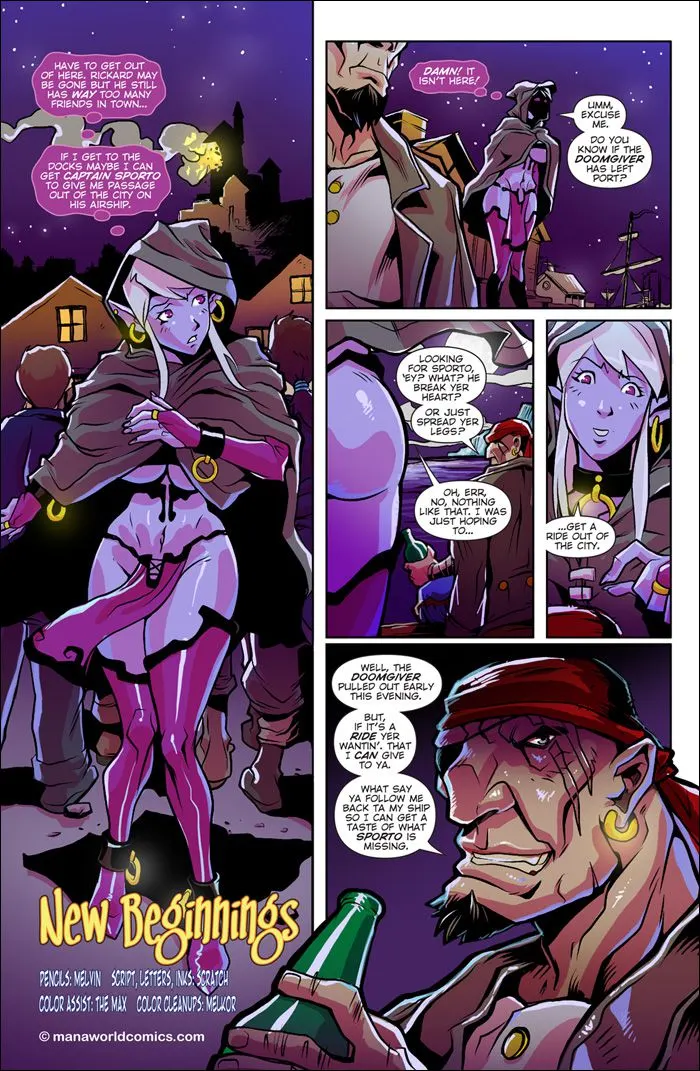 Main Comic Series  (Chapter 07 - New Beginnings) — page 1