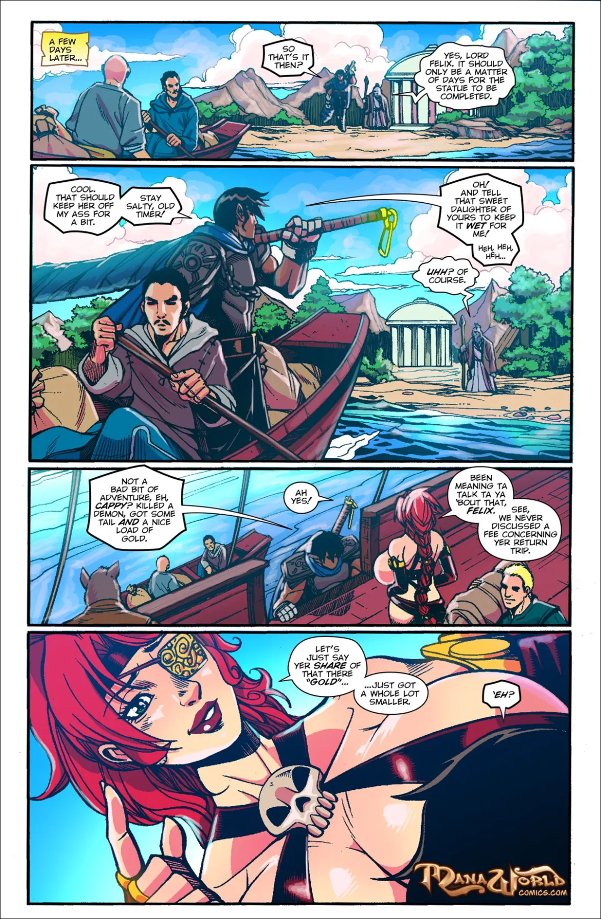 Main Comic Series  (Chapter 14 - Feed Da Fishes) — page 11