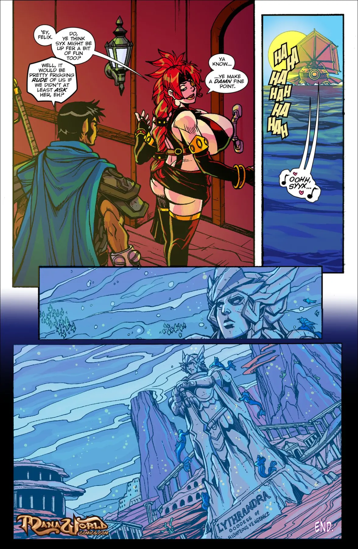 Main Comic Series  (Chapter 14 - Feed Da Fishes) — page 13