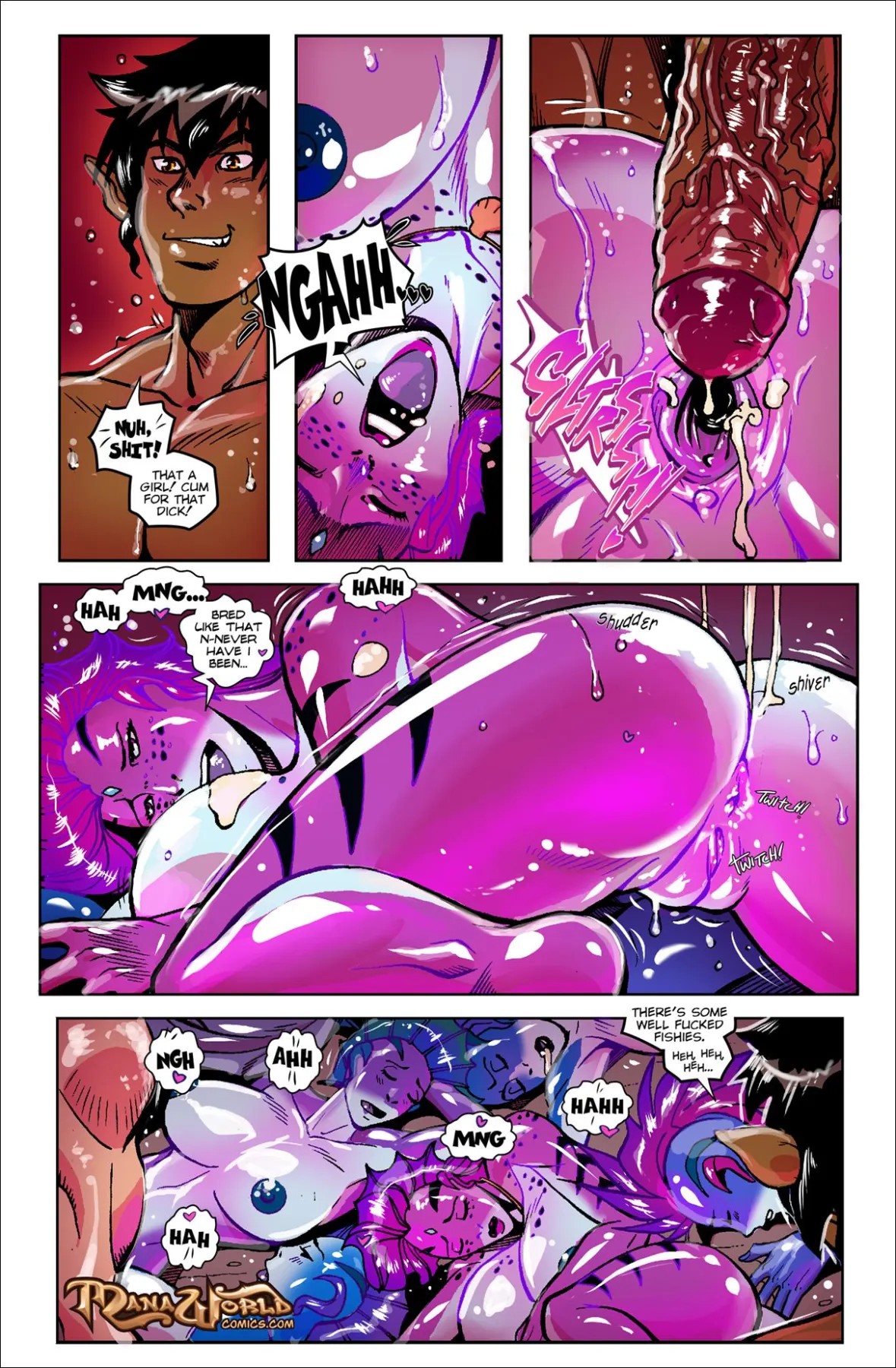 Main Comic Series  (Chapter 14 - Feed Da Fishes) — page 9