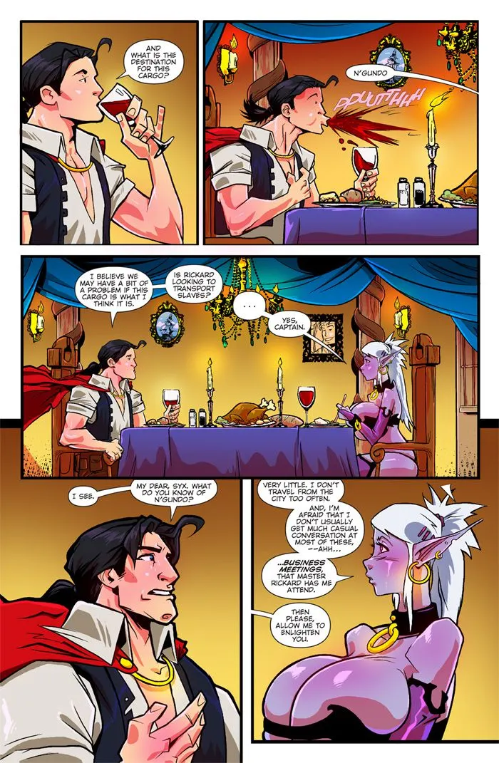 Main Comic Series  (Chapter 05 - Cum Aboard) — page 3