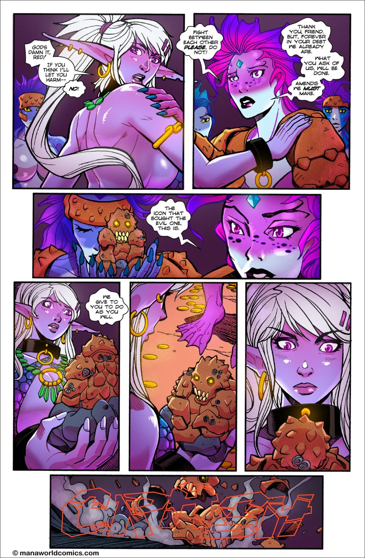 Main Comic Series  (Chapter 13 - Just Desserts) — page 4