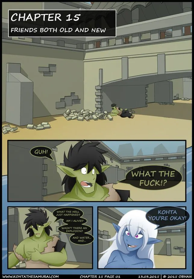 Kohta The Samurai  (Chapter 15 - Friends Both Old And New) — page 1