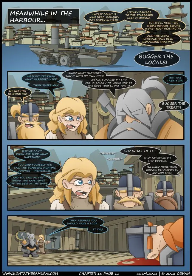 Kohta The Samurai  (Chapter 15 - Friends Both Old And New) — page 11