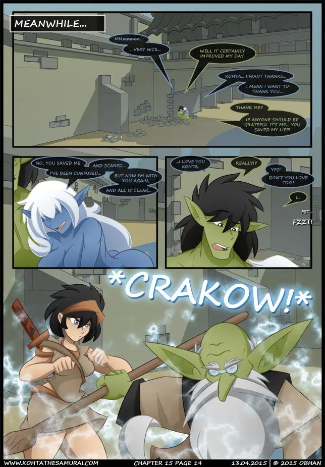 Kohta The Samurai  (Chapter 15 - Friends Both Old And New) — page 14