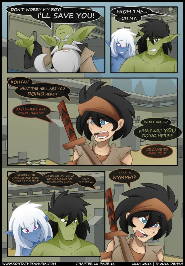 Kohta The Samurai  (Chapter 15 - Friends Both Old And New) — page 15