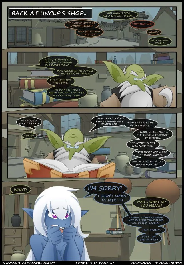 Kohta The Samurai  (Chapter 15 - Friends Both Old And New) — page 17