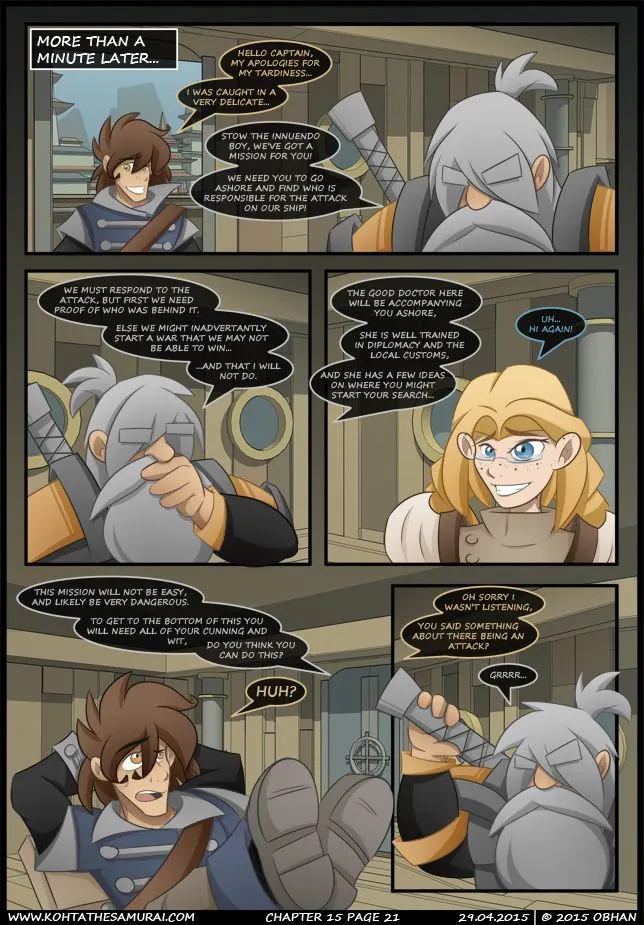Kohta The Samurai  (Chapter 15 - Friends Both Old And New) — page 21
