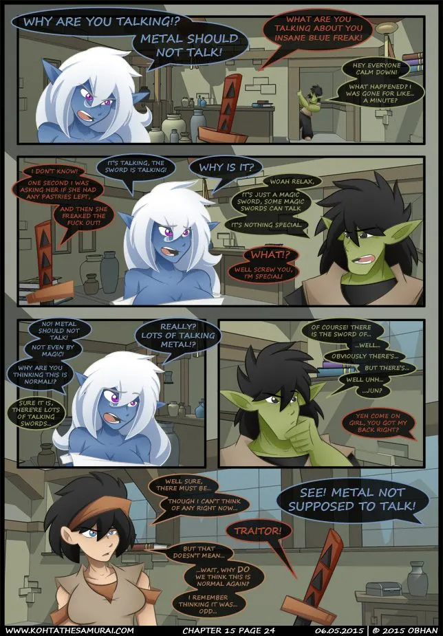 Kohta The Samurai  (Chapter 15 - Friends Both Old And New) — page 24