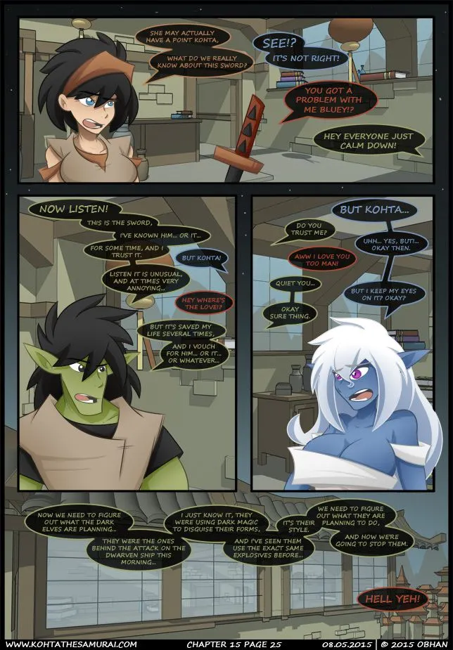 Kohta The Samurai  (Chapter 15 - Friends Both Old And New) — page 25