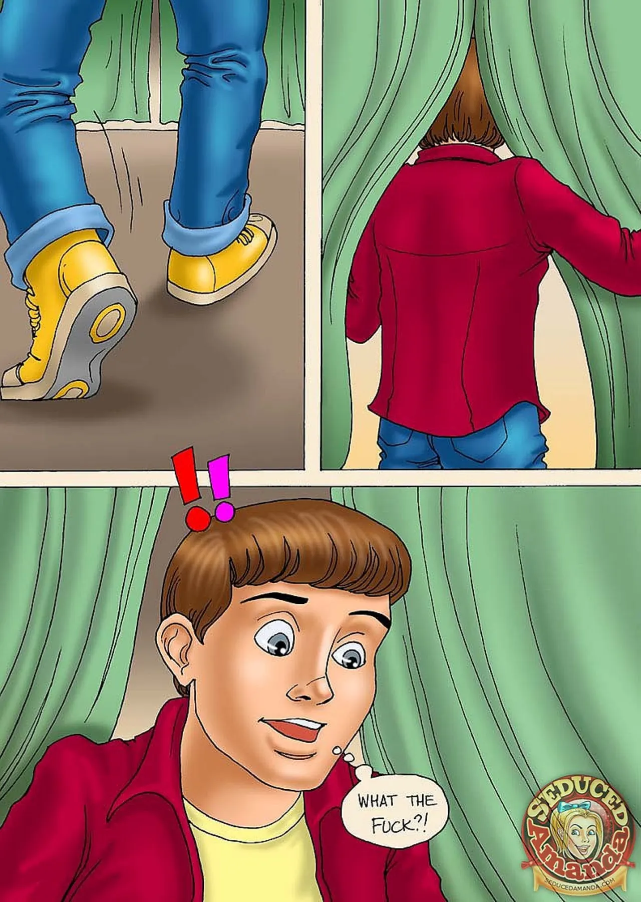 Seduced Amanda  (Chapter 02 - Adventure On A Plane) — page 4