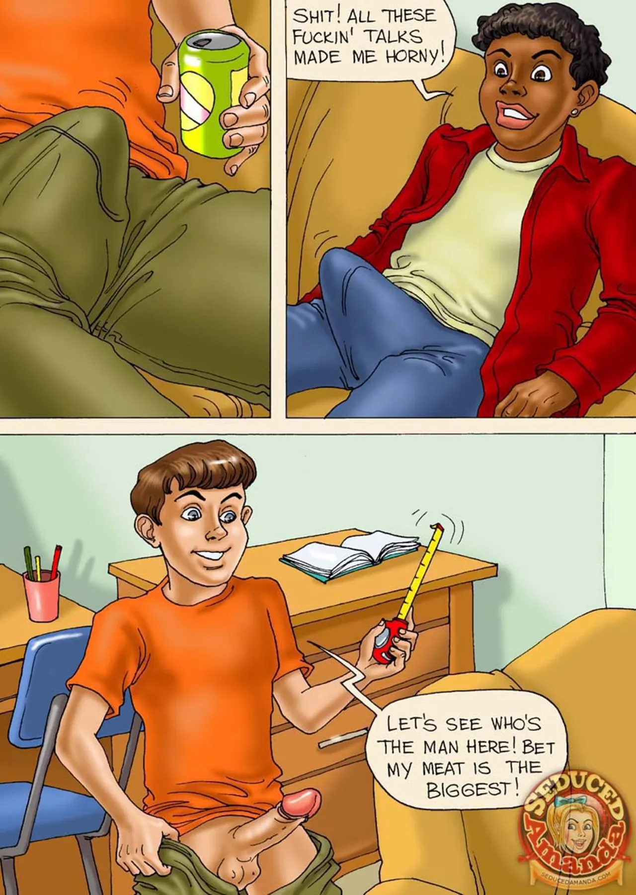 Seduced Amanda  (Chapter 22 - My Brother And His Friends) — page 5