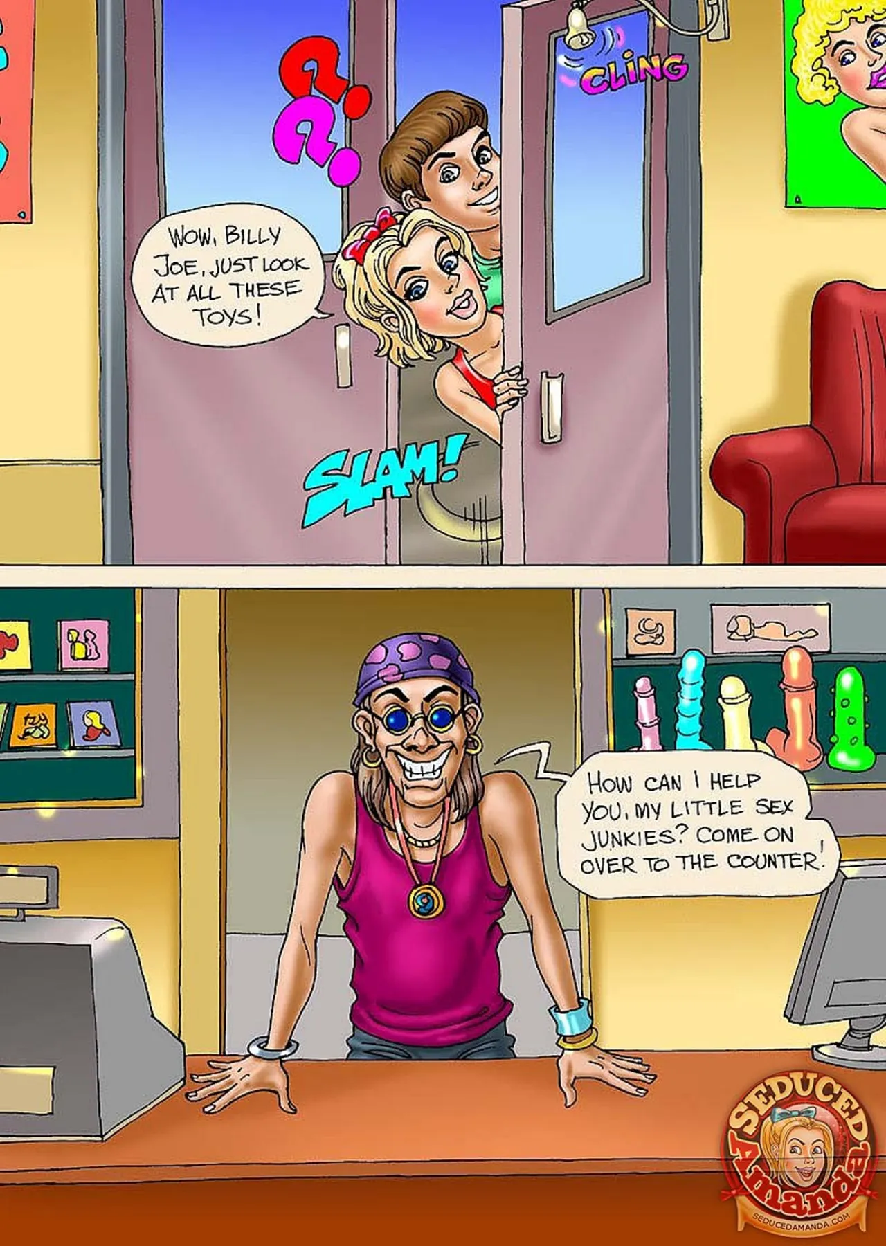 Seduced Amanda  (Chapter 03 -  A Family Orgy) — page 2