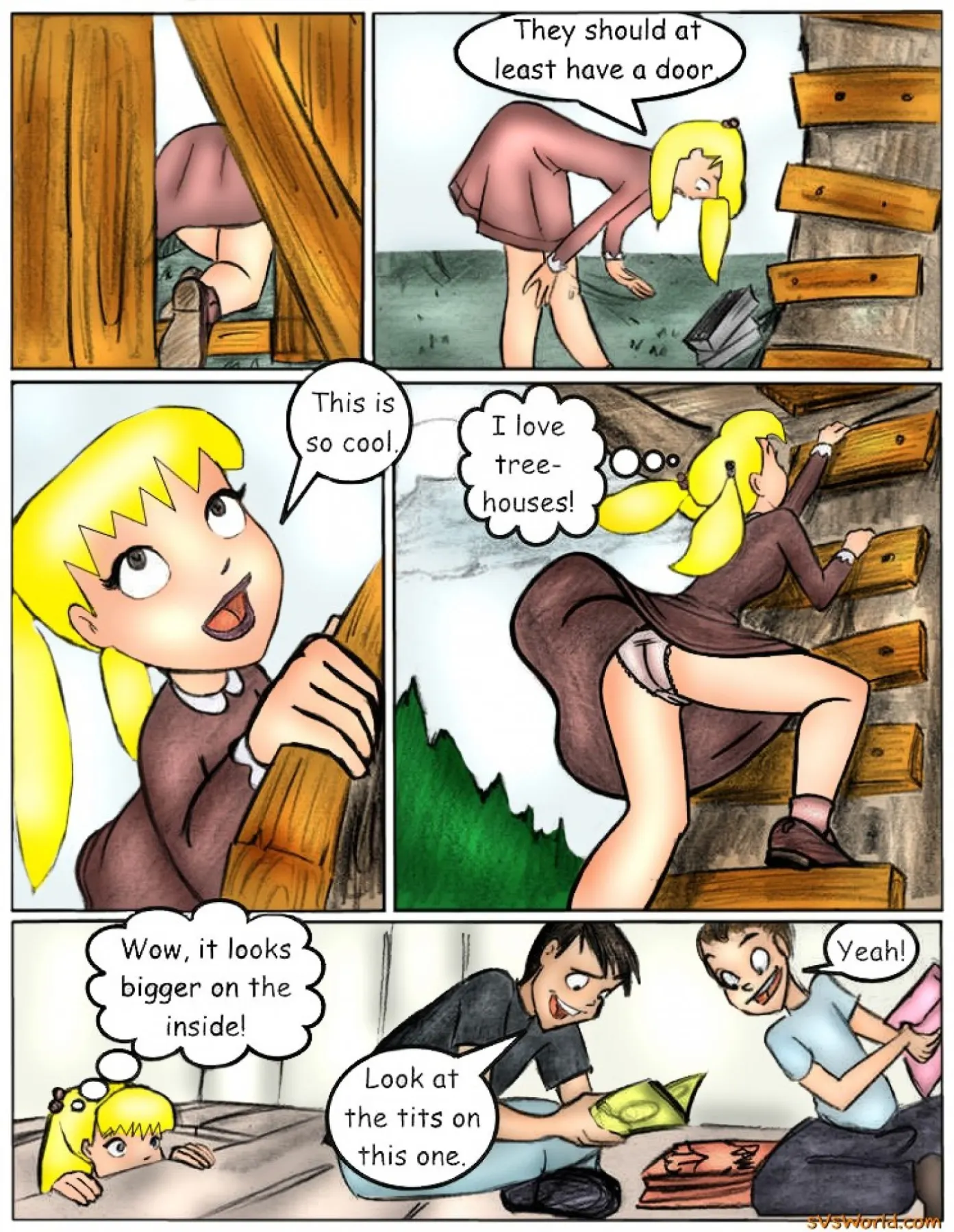 Ay Papi  (Chapter 03.5 - In The Treehouse) — page 3