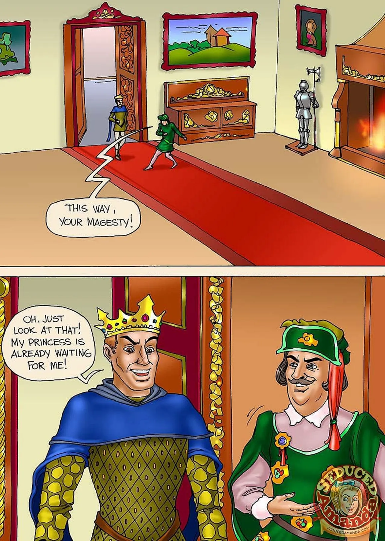 Seduced Amanda  (Chapter 01 - A Candlelit Dinner) — page 5